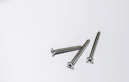 Screw Bolt With Isolated Backgroundの写真素材