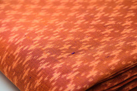 Thai Silk With Isolated Backgroundの写真素材