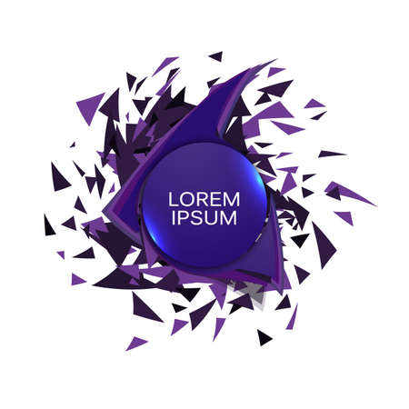 Abstract glowing banner. Paper. Vector explosion background.のイラスト素材