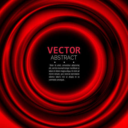 Vector abstract circle swirl. Smooth texture twistのイラスト素材