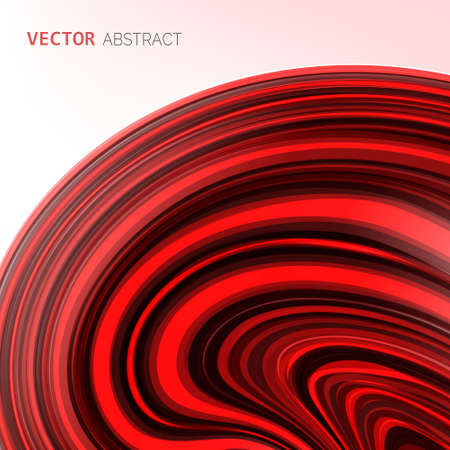 Vector. Abstract smooth background, curve composition.のイラスト素材