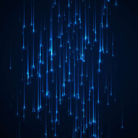 Vector background. Abstract neon glowing shapes. Digital graphic for brochure, website, flyer, print, poster other designのイラスト素材