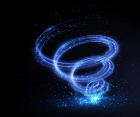 Abstract tornado swirl. Vector illutration.のイラスト素材
