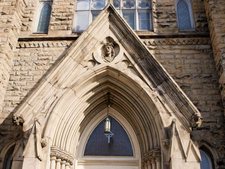 Church entranceの写真素材