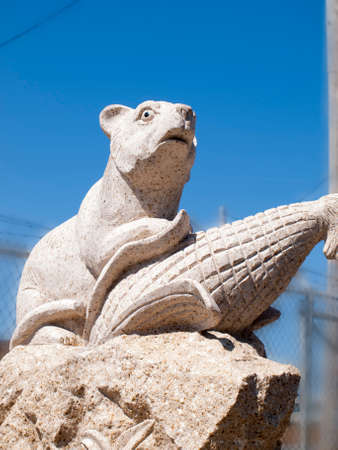 Rat Statueの写真素材