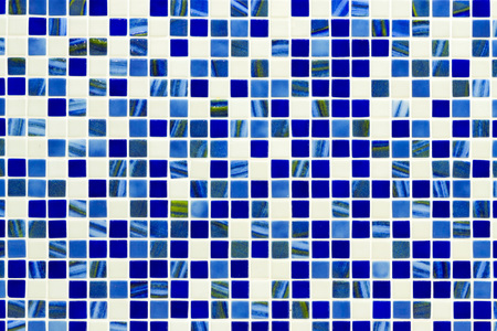 Checkered tile background pattern. Architectural mosaic detail, abstract background for bath and...