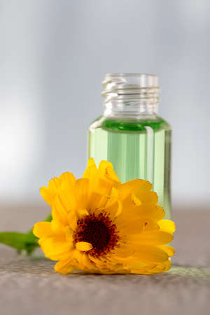 Marigold essential oilの写真素材