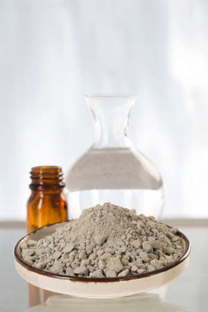 SPA clay with essential oilの写真素材