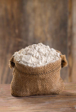 floor in hessian bagの写真素材