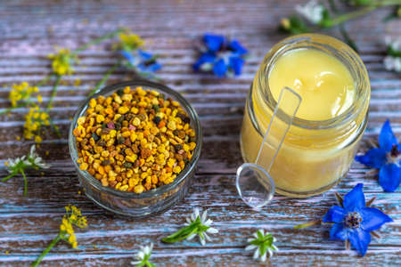 Hive products- Food supplements-health boosterの写真素材