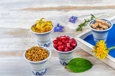 generic and conceptual image,Food supplements and the likeの写真素材