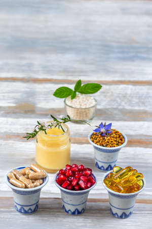 generic and conceptual image,Food supplements and the likeの写真素材