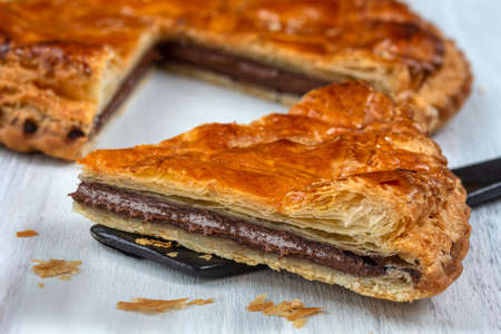 Part of galette des roisの写真素材