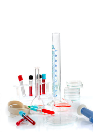 Blood Tests - Conceptual Image materiel for testingの写真素材