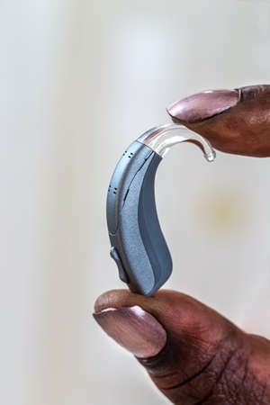 Behind-the-ear hearing aid, medical materrial
