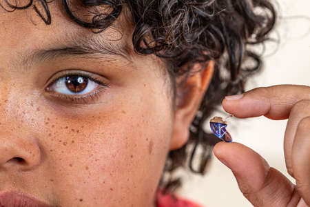 Hearing disorders in a young boy.adolescent