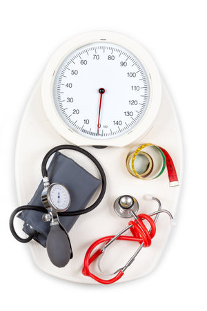 Health, weight control - societal problem of obesity - Conceptual photoの写真素材