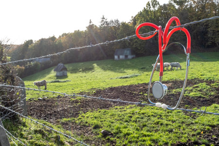 Conceptual Photo. Countryside doctor wanted -lack of doctors and emergency services.の写真素材