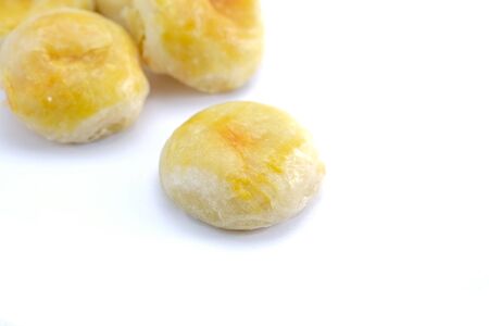 Traditional Chinese cake on white backgroundの写真素材