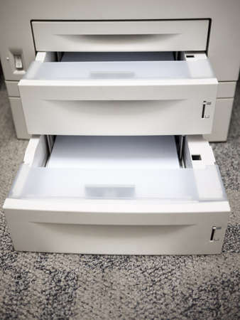 Printer paper double tray load  One of the mandatory office equipment 