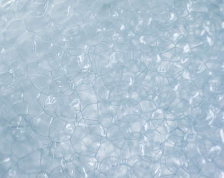 Macro of plastic surface in blue color able to use as background