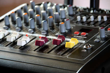 mixer for broadcast,audio record, sound,  stereo and studio