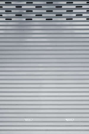 beautiful pattern of corrugated metal sheetの写真素材