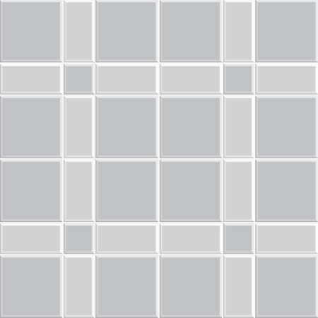 beautiful gray pattern tile floor, modern style design of wall, interior, decoration, 3d vectorのイラスト素材