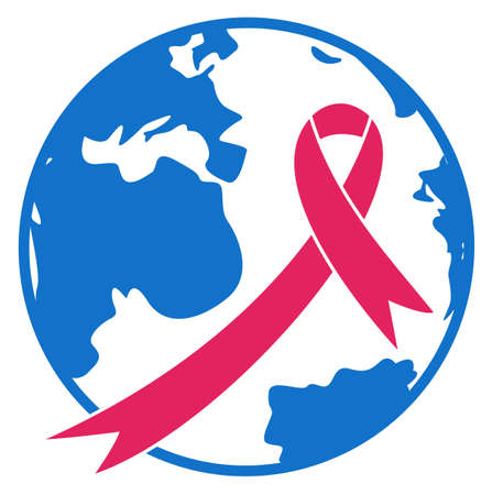 World Cancer Day sign iconのイラスト素材