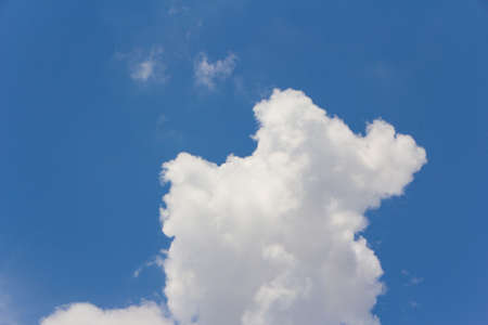 clouds and sky in bright day