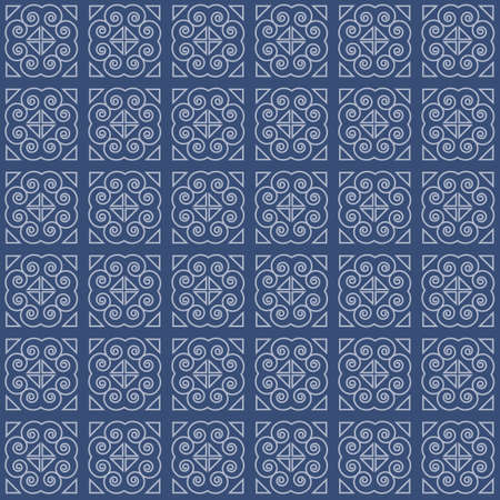 Hmong pattern seamless 11のイラスト素材