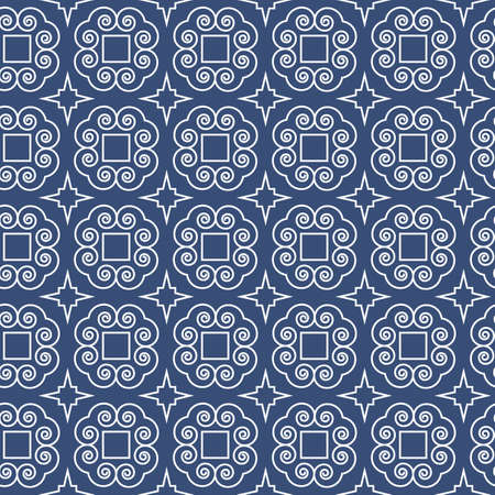 Hmong pattern seamless 09のイラスト素材