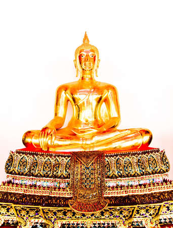 Buddha on White background,の写真素材