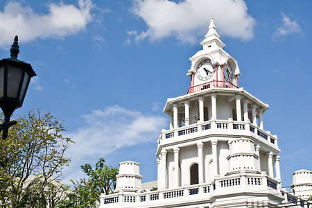 The Clock Tower in Thailand,の写真素材