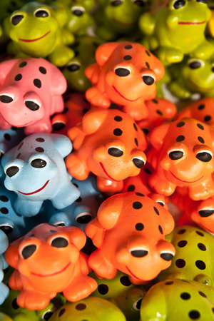 Earthenware in the marketの写真素材