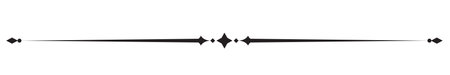 Vintage decorative lines. text dividers. Lines separators, Borders, Vintage dividers, Vectorのイラスト素材