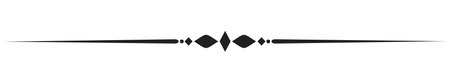 Vintage decorative lines. text dividers. Lines separators, Borders, Vintage dividers, Vectorのイラスト素材