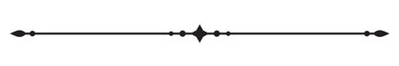 Vintage decorative lines. text dividers. Line border. Lines separators, Borders, Vintage dividers, Underline elements. Vector illustrationのイラスト素材