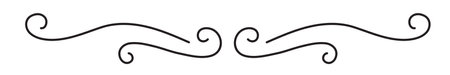 Vintage decorative lines. text dividers. Line border. Lines separators, Borders, Vintage dividers, Underline elements. Vector illustrationのイラスト素材