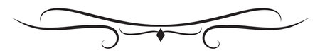 Vintage decorative lines. text dividers. Line border. Lines separators, Borders, Vintage dividers, Underline elements. Vector illustrationのイラスト素材