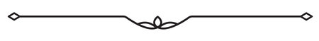 Vintage decorative lines. text dividers. Line border. Lines separators, Borders, Vintage dividers, Underline elements. Vector illustrationのイラスト素材