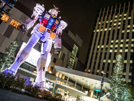 Gandum at Odaiba nightのeditorial素材