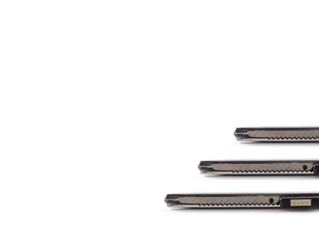 knife cutter with blade isolateの写真素材