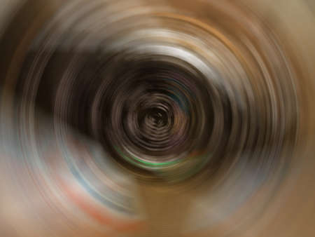 city background radial blurの写真素材