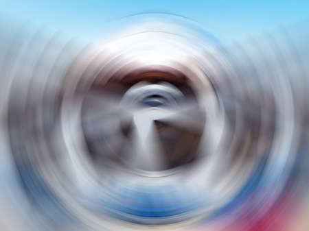 background radial blur fuji mountainの写真素材