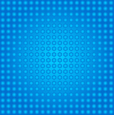 hexagon patten textured background Blue Color