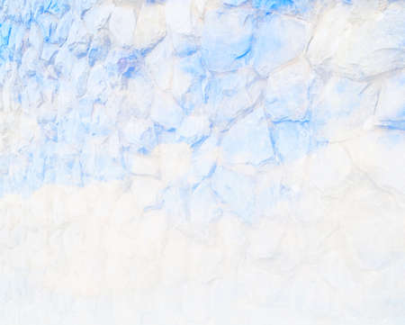 double exposure stone wall and clouds background