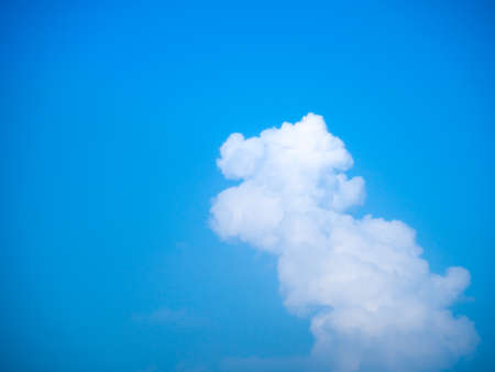 cloudscape blue sky on sunny dayの写真素材