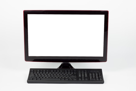 computer display and key board