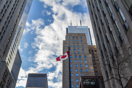 Bank of Montreal (BMO) main building in Toronto, Ontario, Canada